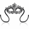 OHMAMA - MASKS ANTIFAZ ESTILO VENECIANO SILVER - piKanteo | Despierta tu lado más piKante