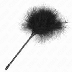 Alternative view of KINK - PLUMAS PARA COSQUILLAS NEGRO USADO PARA EL KIT BONDAGE 27 CM