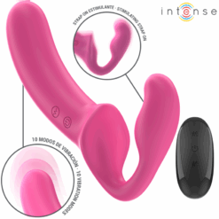 Alternative view of INTENSE - AMY VIBRADOR DOBLE 20 CM ROSA CONTROL REMOTO