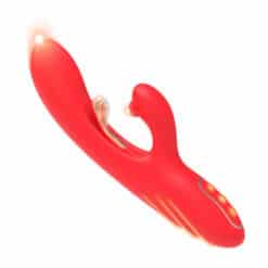 Alternative view of ARMONY - VIBRADOR ESTIMULADOR PUNTO G Y CLÍTORIS CON LENGUA OSCILANTE ROJO